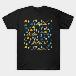 Night in Summer Camping T-Shirt